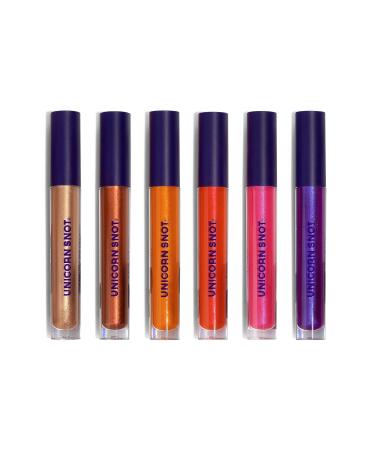 UNICORN SNOT Liquid Metal Lip Paint - Intense Pigment, Long-lasting Metallic Top Coat Lip Color in BOOM (Atomic Purple) - Gluten Free, Vegan, Cruelty-free | Waterproof Lip Makeup - Buy Online on SooperMarket.com