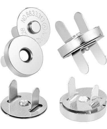 Hysagtek 40 Sets Magnetic Button Clasps Snaps Fasteners for DIY Crafts, Sewing, Knitting - 4 Colors (14mm) - Buy Online on SooperMarket.com