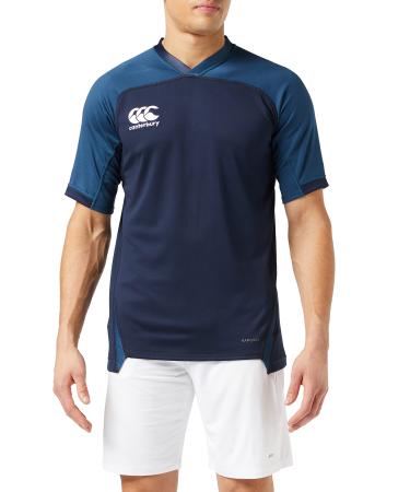 Canterbury Men's Vapodri Evader Rugby Jersey L Navy