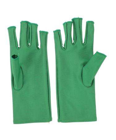 Healeved 1 Pair Nail Gloves Skin up Elastic Spandex 20X8X0.4CM