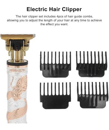 Hair Clipper Hair Clipper for Home Low Noise Electric Hair Clipper Easy to Operate Hair Clipper for Home by Yourself for Gift (White Gold) - Buy Online on SooperMarket.com