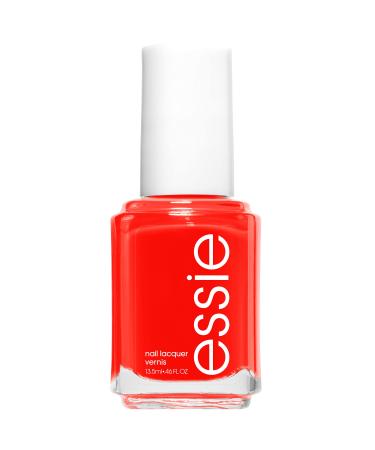 essie Salon-Quality Nail Polish  8-Free Vegan  Orange Red  Clambake  0.46 fl oz Clambake  bright red-orange