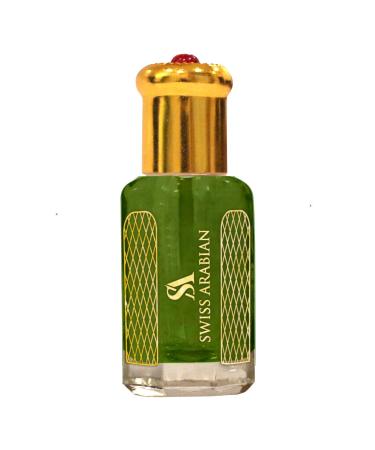 Swiss Arabian Jannet El Firdaus 12mL | Artisanal Hand Crafted Perfume Oil Fragrance for Women and for Men | Traditional Attar Style Cologne | by Perfumer Oud | Gift/Party Favor | Body Oil Unisex JANNET EL FIRDAUS