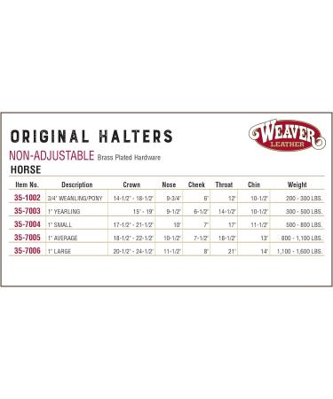 WEAVER Leather Non-Adjustable Black Halter for Large Horses | Premium Equestrian Gear - International Shipping - Buy Online on SooperMarket.com