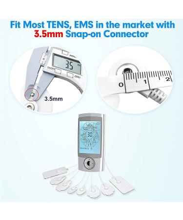 20 Pack TENS Unit Replacement Pads - Adhesive Electrodes for TENS Therapy Machines - Buy Online on SooperMarket.com