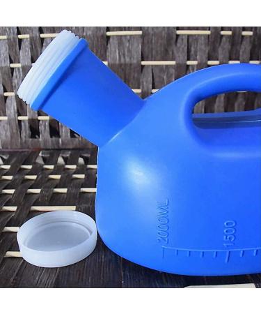 Male Urinal Bottle Camping Toilet Urine Bottle 2000ML Male Urinal Portable Mens Potty Pee Bottle Collector Travel Toilet - Buy Online on SooperMarket.com