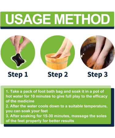 Herbal Soothing Foot Soak Herbal Detox Foot Soak Beads Herbal Detox Cleansing Foot Soak Beads Foot Care (30pcs/3Bag) - Buy Online on SooperMarket.com