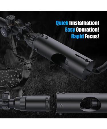 DIY Night Vision Scope for Riflescopes | FCC Certified Digital Hunting Scope with IR Flashlight Camera and 5 Screen - Buy Online on SooperMarket.com