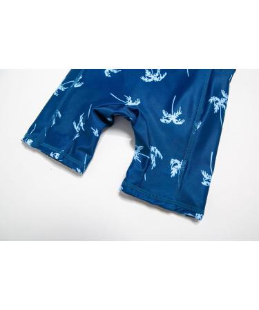 BONVERANO Baby Boy All-in-one Sunsuit/Swimsuit | upf 50+ Sun Protection | 18-24 Months Coconut Tree Design - Buy Online on SooperMarket.com
