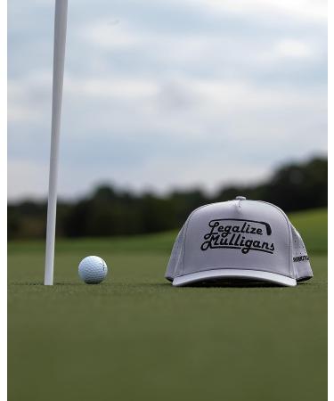 SHANKITGOLF Legalize Mulligans Funny Golf Hat - Gray Adjustable Mens Golf Hat - Buy Online on SooperMarket.com