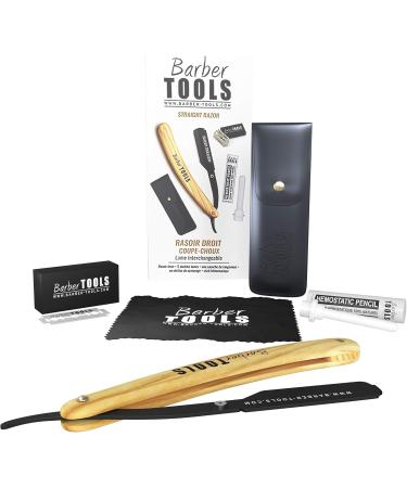 Premium Barber Tools: Versatile Razor with Interchangeable Blades & Complete Set - Buy Online on SooperMarket.com