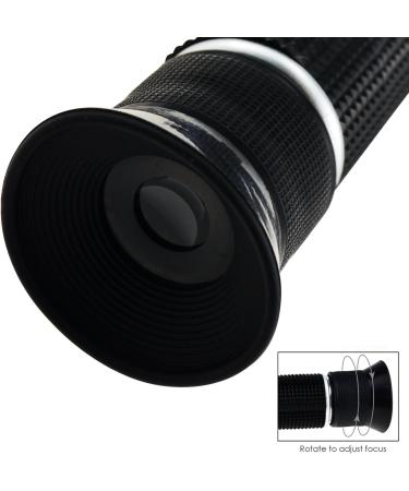Gain Express 0-32% Brix Refractometer - ATC Sugar Solution Tester for Homebrew Beer Juices & More - Buy Online on SooperMarket.com