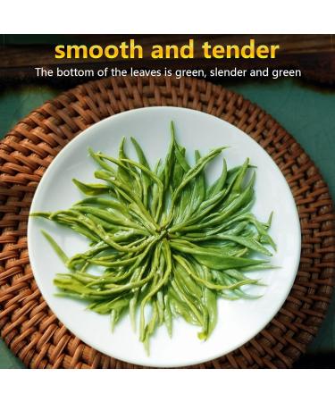 Spring Green Tea Chinese Maojian Tea Strong Fragrant Jasmine Green Tea for Spring Summer Green Tea Clear Flavor Slightly Curled Tea Leaves Natural Chinese Tea for Morning Afternoon Free Time lo - Buy Online on SooperMarket.com