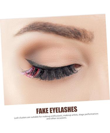 ABOOFAN 14 Pairs False Lashes Fake Eyelashes Individual Lashes Curl Lash Extensions Lash Clusters Cluster Lashes Lash Extensions Clusters Fake Lashes Imitation Extend Multi-layer - Buy Online on SooperMarket.com