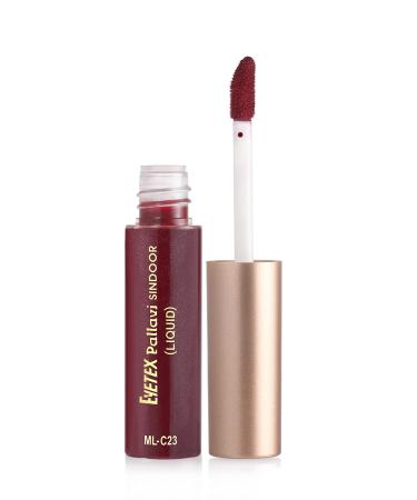 Eyetex Pallavi Sindoor Liquid 7.5g (7.25mL) - Dark Maroon