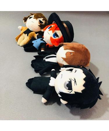 Tongyundacheng Bungo Stray Dogs Dazai Osamu Plush Pillow Doll 20cm - Anime Stuffed Cute Soft Plushie for Decor - Buy Online on SooperMarket.com