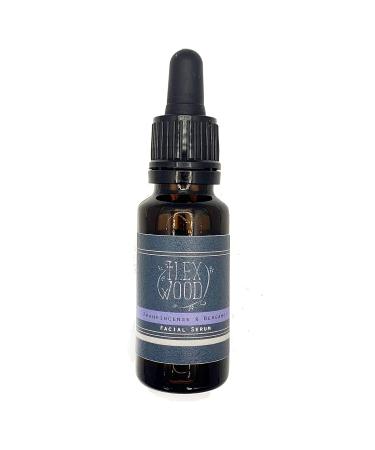 The Ilex Wood - Frankincense and Bergamot Facial Serum - 100% Natural handmade Vegan Moisturising for both Men & Women Cruelty Free Anti Ageing Wrinkle and Line Reducing Ingredients. 20ml - Buy Online on SooperMarket.com