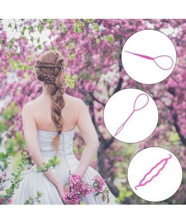 536 Pieces Hair Braiding Tools Include French Twist Bun Makers DIY Hair Styling Tool Kit French Centipede Braiders Hair Bobby Pins Elastic Hair Ties Mini Rubber Bands Assorted styles - Buy Online on SooperMarket.com