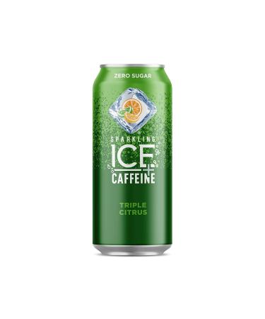 Buy Sparkling Ice +Caffeine 16oz Cans - Zero Sugar Flavored Sparkling Water with Antioxidants & Vitamins | Multi-Flavor Variety Pack (10 Cans) - Oasis Snacks Gift Included - Buy Online on SooperMarket.com