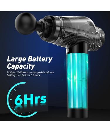 Deep Tissue Percussion Massage Gun - 10 Heads, 30 Speeds for Athletes - Buy Online on SooperMarket.com