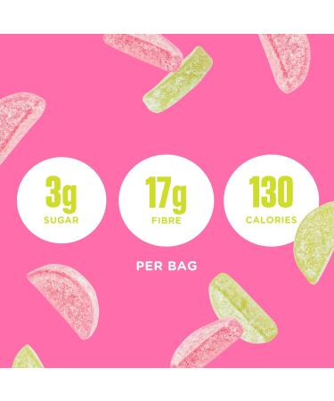 Smart Sweets Low Sugar Sourmelon Bites Candy Fruity Free of Sugar Alcohols & No Artificial Sweeteners Sweetened with Stevia Natural Fruit Flavors 12x50g (Box of 12) - Buy Online on SooperMarket.com