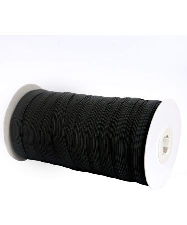 50 Yards Black Flat Elastic Band Sewing Stretch Cord DIY Arts Crafts 1/2 Inch Width - Buy Online on SooperMarket.com