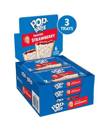 Kellogg's Pop-Tarts Frosted Strawberry 36 ct. - Pack of 1 - Buy Online on SooperMarket.com