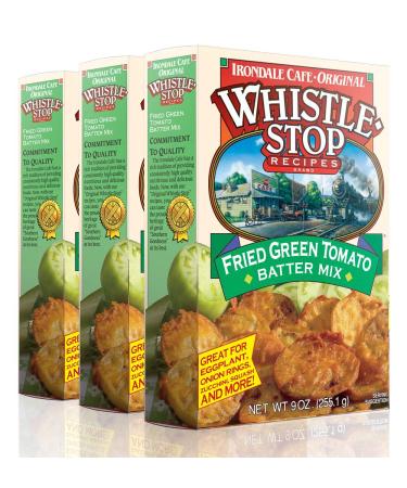 Original WhistleStop Cafe Recipes | Fried Green Tomato Batter Mix | 9-oz | Case of 3