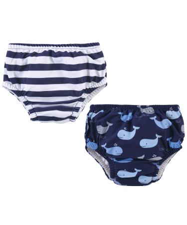 Hudson Baby Unisex Baby Swim Diapers, Whales, 18-24 Months 18-24 Month Whales
