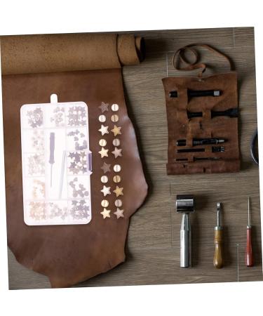 STOBOK 1 Box Five-Pointed Star Rivet Nail Accessories DIY Rivet Studs Leather Crafts Repair Rivet Apparel - Buy Online on SooperMarket.com