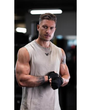 FITTEGE Training Gloves for Men & Women | Optimal Fitness Gloves for Strength Training & Gym Workouts | Durable Black Lifting Gloves - Buy Online on SooperMarket.com