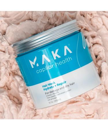 Maka Capilar Health Hydrating Hair Mask - Repair Damaged & Dry Hair - 12 Fl oz - Buy Online on SooperMarket.com
