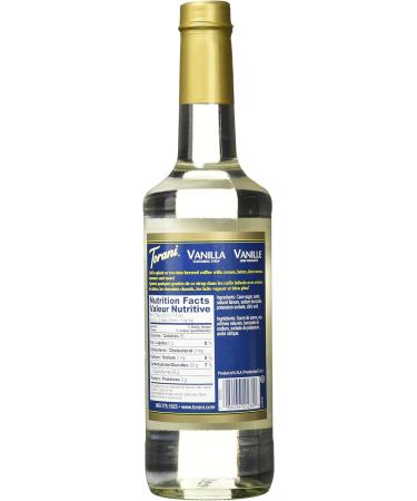 Torani Vanilla Coffee Syrups 0.75 L & Salted Caramel Flavour Syrup PET (Plastic) 750ml - Buy Online on SooperMarket.com