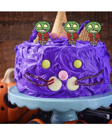 Halloween Cake Toppers | Little Pumpkin Cake Wrappers Picks Set - Pumpkin Cake Topper Pumpkin Cupcake Picks Fall Theme Cupcake Decorations for Baking Cups Fecfucy - Buy Online on SooperMarket.com