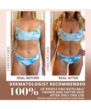 Sun Laboratories Self Tanning Kit - 8 oz Lotion & 2 oz Face Cream (Packaging May Vary) - Buy Online on SooperMarket.com