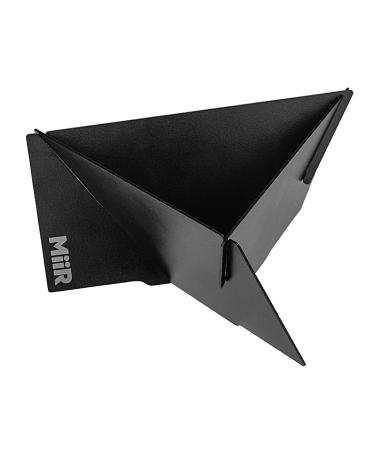 MiiR Pourigami - Single Cup Travel Coffee Dripper Collapsible Cone for Pour Over on The Go, Camping, Road Trip or at The Office Black