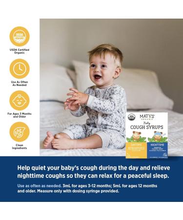 Maty's Baby Essentials Kit: Petroleum-Free Chest Rub, Diaper Rash Relief, USDA Cough Syrup - Clean Alternatives for Newborns - Buy Online on SooperMarket.com