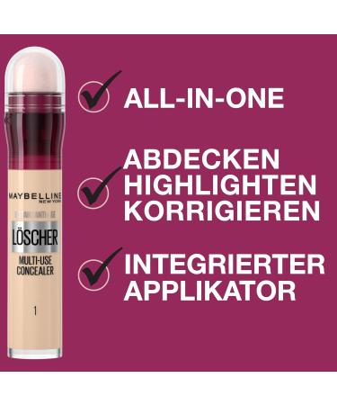 Maybelline New York Instant Anti-Age Effect Concealer - 145 Warm Olive 6.8ml | International Shipping Available - Buy Online on SooperMarket.com