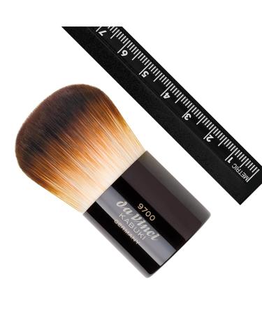 Da Vinci Kabuki Powder Brush - Vegan & Handmade in Germany | Travel Box Included | Best for Flawless Makeup Application - Buy Online on SooperMarket.com