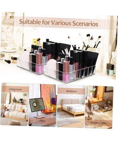 Cabilock 2pcs Drawers Dresser Eyeshadow Organizer Case Eyeshadow Palette Organizer Desktop Storage Box Set - Buy Online on SooperMarket.com