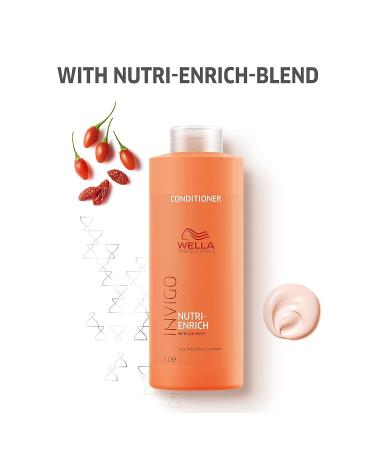 Wella Professionals Invigo Nutri-Enrich Conditioner - Deep Nourishing & Moisturizing - 33.8 Fl oz - Buy Online on SooperMarket.com