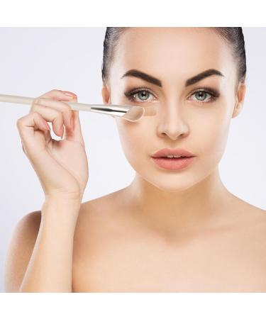Bewudy 2 Pcs Concealer Brush Angled Concealer Brushes for Under Eye Precision Face Blending Blush Brush Foundation Concealer for Dark Circles Make up Nose Contour Brush Applicator - Buy Online on SooperMarket.com