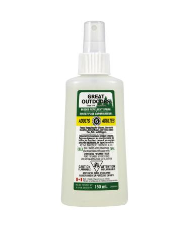 Great Outdoors Insect Repellent Spray Pump Spray 30% Deet Adults 150 ml