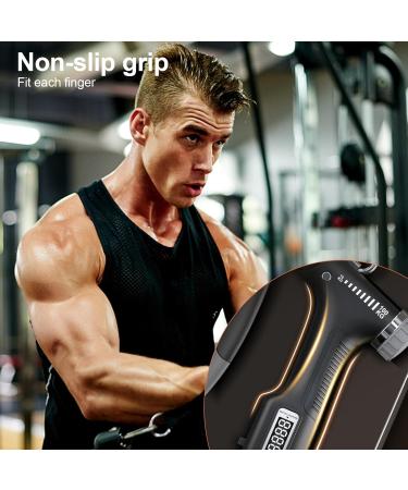 Adjustable Hand Trainer & Finger Trainer 10kg-100kg - Forearm Expander with Counting Function & Non-Slip Handle | Griffpower Fitness Device - Buy Online on SooperMarket.com