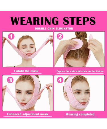 Buy Breathable Adjustable Chin Strap for Women - Skin-Friendly V-Line Mask for Perfect Contours - International Shipping Available - Buy Online on SooperMarket.com