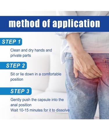 Natural Herbal Hemorrhoid Treatment Capsules - Fast Relief with Natural Herbs (2 Boxes) - Buy Online on SooperMarket.com
