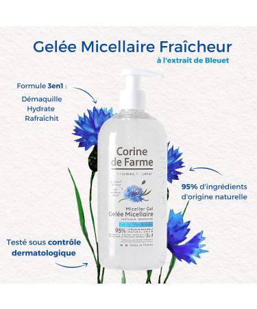 Gel Micelar Frescor 500ml - Clean Refresh & Hydrate Your Skin | International Shipping Available - Buy Online on SooperMarket.com
