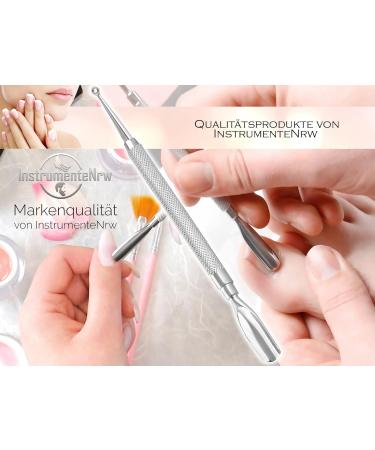 Cuticle Pusher with Sharp Spoon & Gouge - Precision Nail Care Tool for Perfect Manicures | International Shipping Available - Buy Online on SooperMarket.com