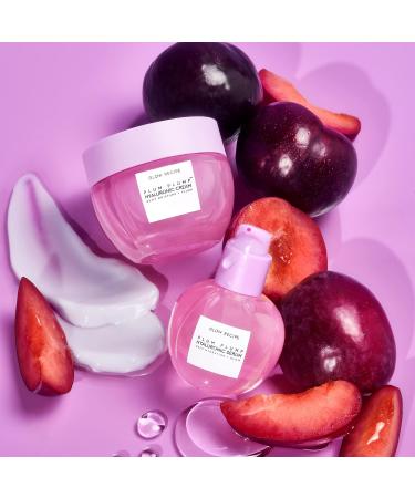 Glow Recipe Plum Plump Hyaluronic Acid Face Cream - Hydrating Moisturizer with Polyglutamic Acid & Ice Willowherb - 50ml - Buy Online on SooperMarket.com