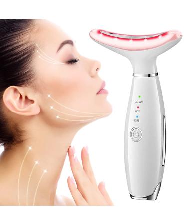Firming Wrinkle Removal Device | Double Chin Reducer Massager | Portable 3-in-1 Face Massager for Sagging Skin | Long Handle - Skin Care - Buy Online on SooperMarket.com